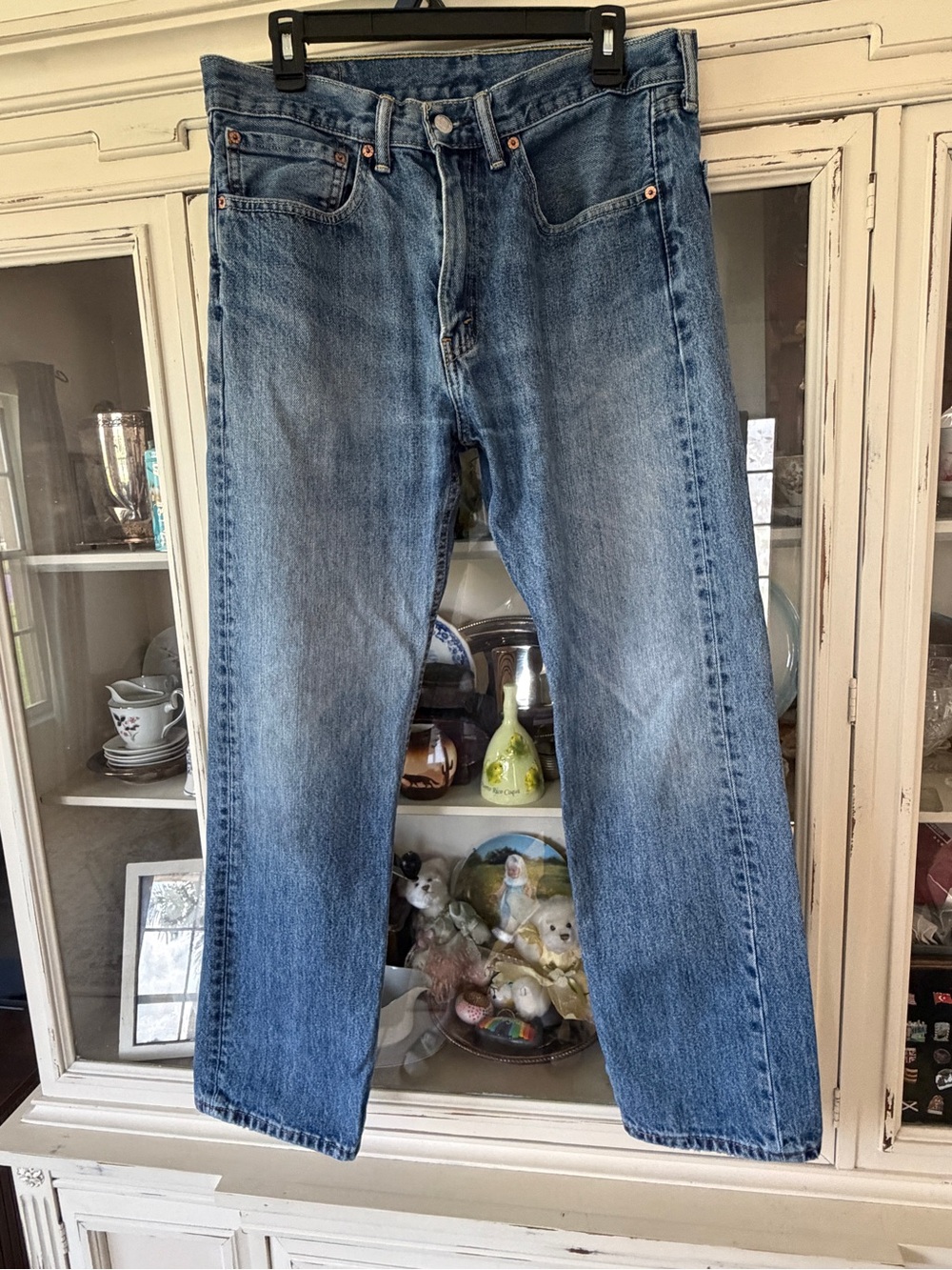Levi's Medium Blue Straight-Leg Men's Jeans